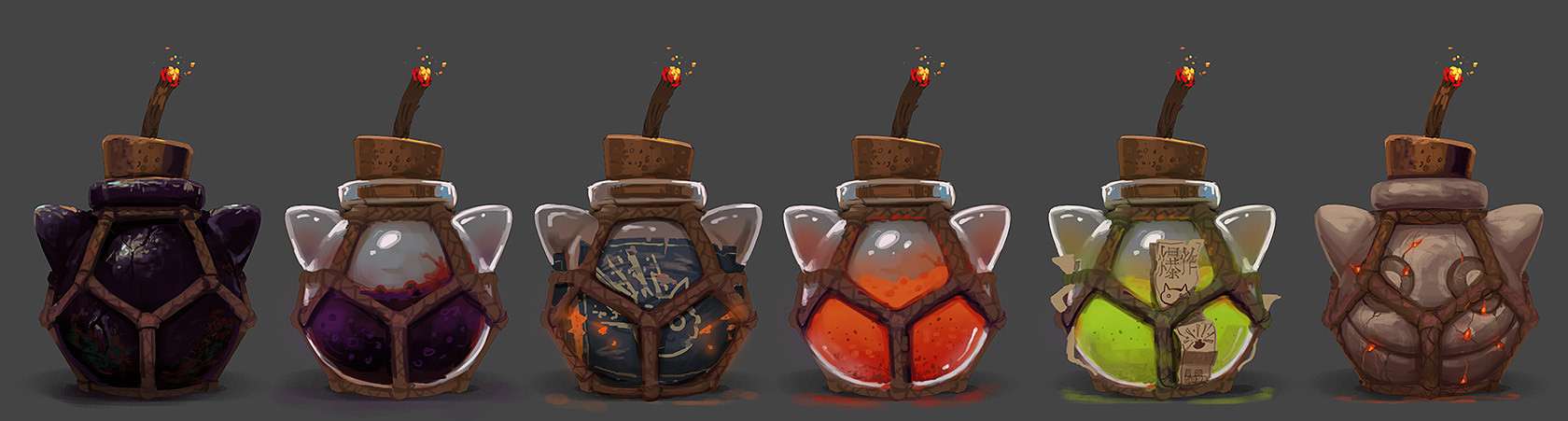 Aurora: Puzzle Adventure - Bomb Designs