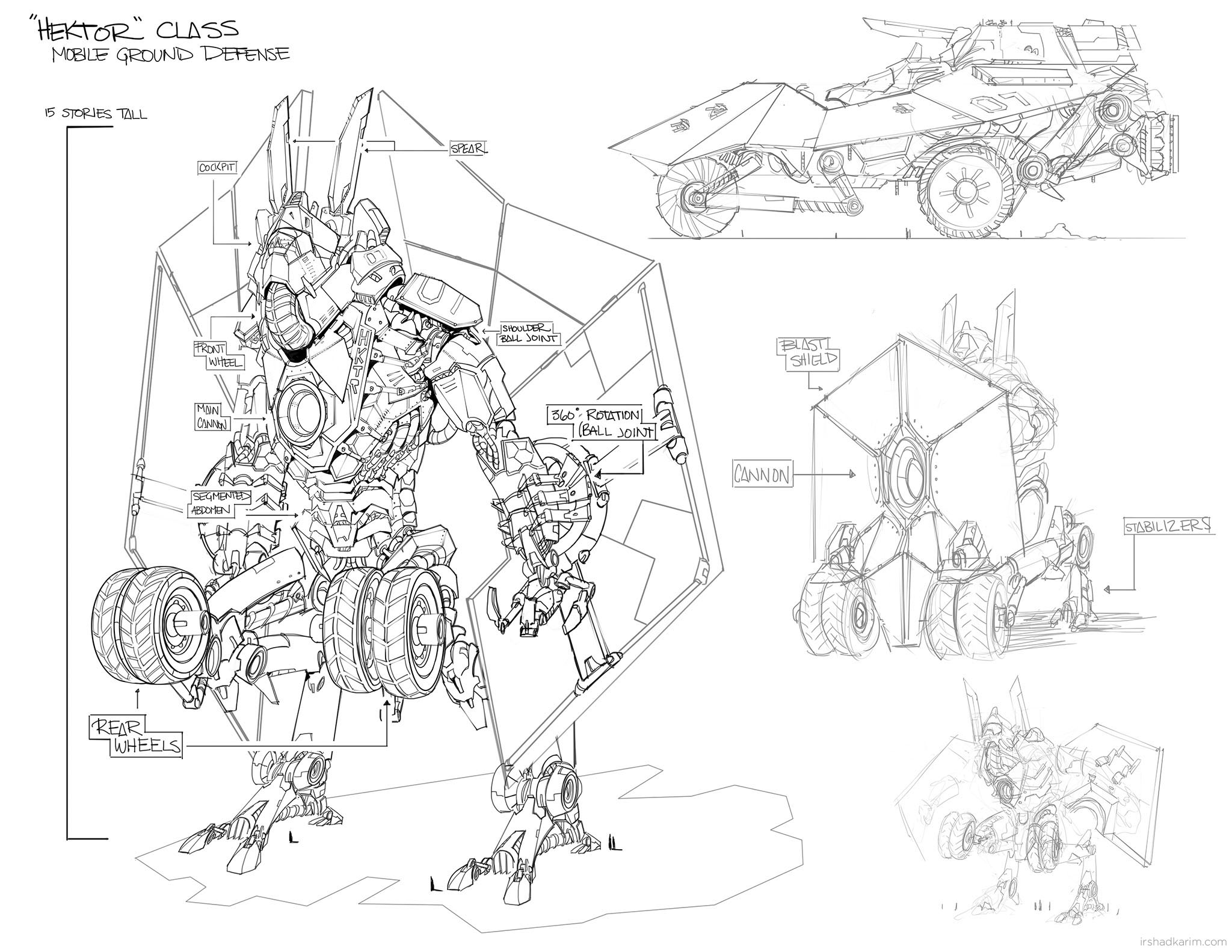 Hektor Mech Design