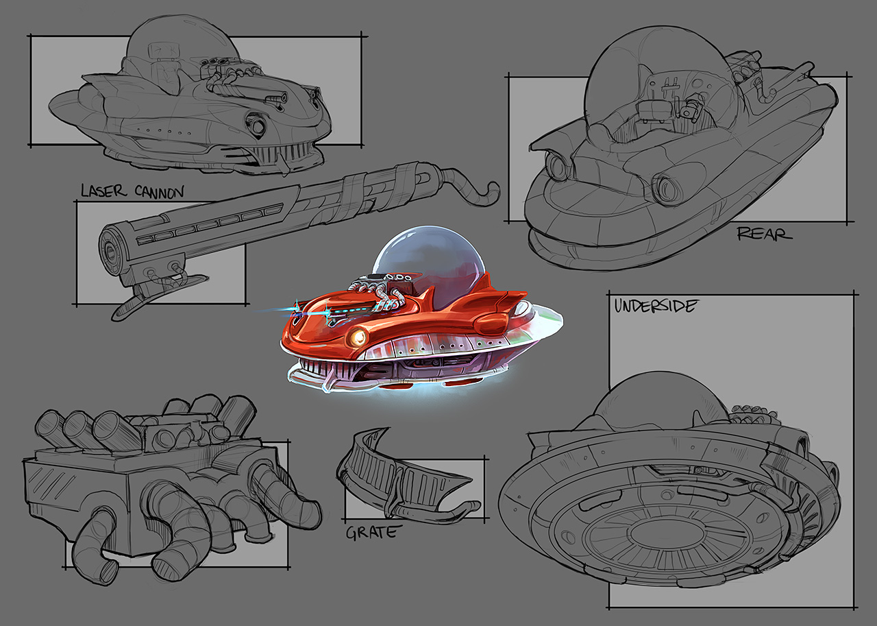 'Dusty Trux' Vehicle Design